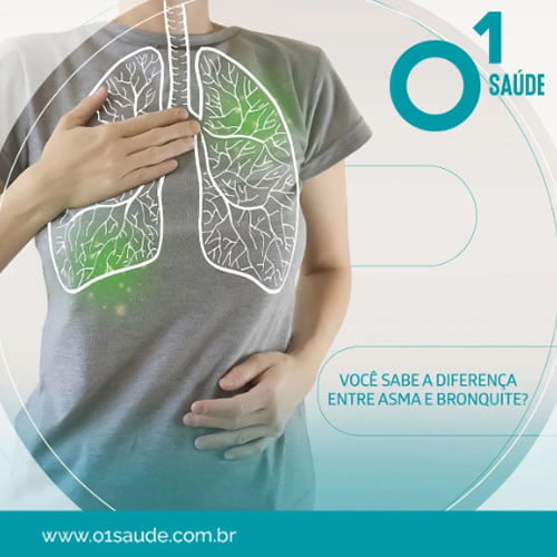 Você Sabe A Diferença Entre Asma E Bronquite? - O1 Saúde